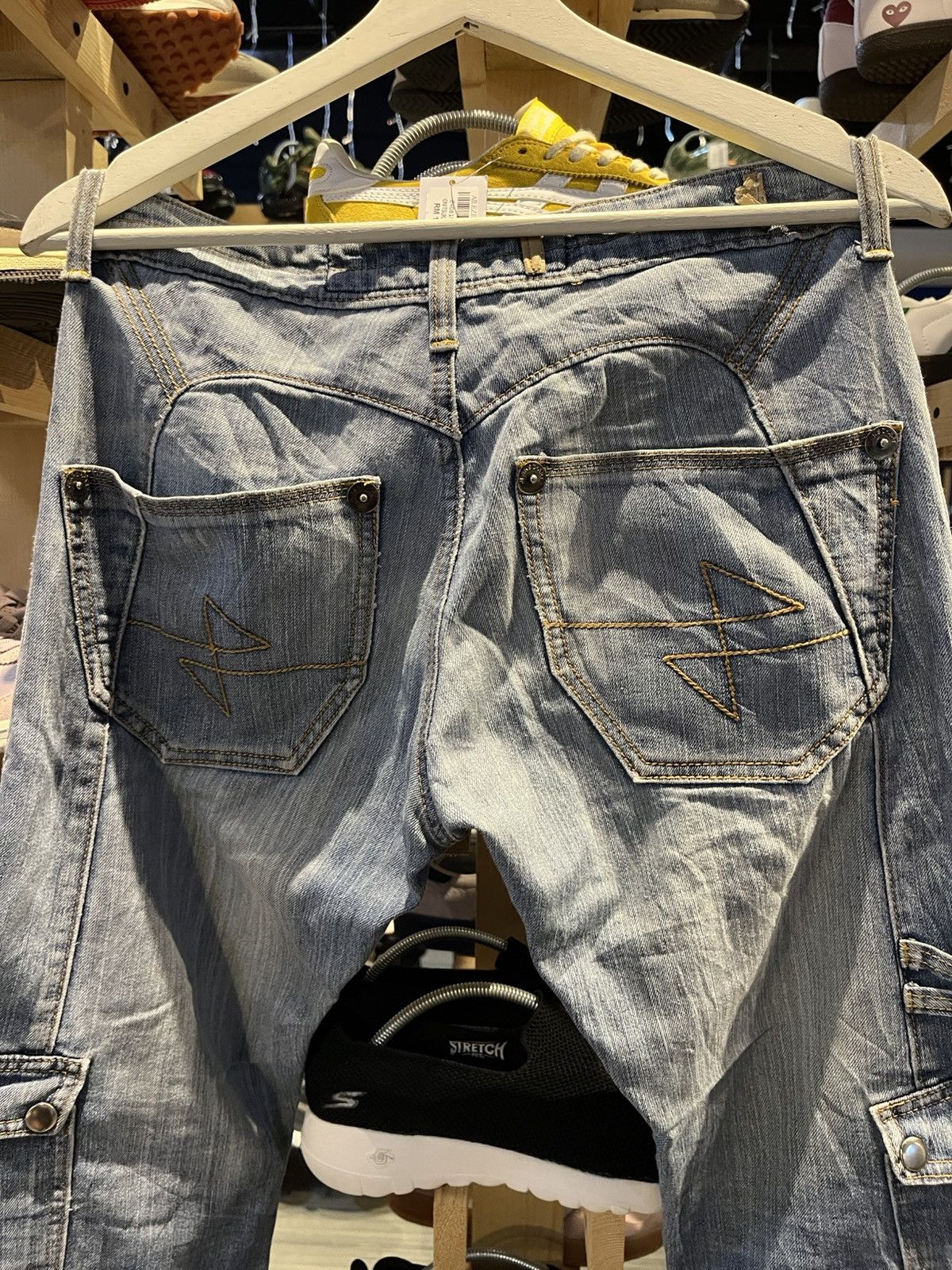 Japanese Brand × Vintage Vintage Jeans De Art Distressed Multi Pocket Size US 31 - 1 Thumbnail