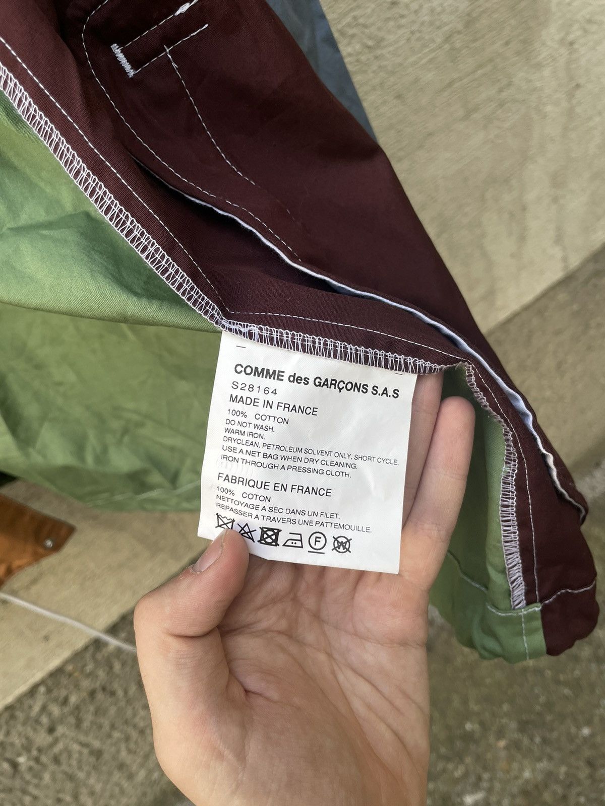 Comme des Garcons Comme des garçons shirt blocke colour jacket Size US M / EU 48-50 / 2 - 5 Thumbnail