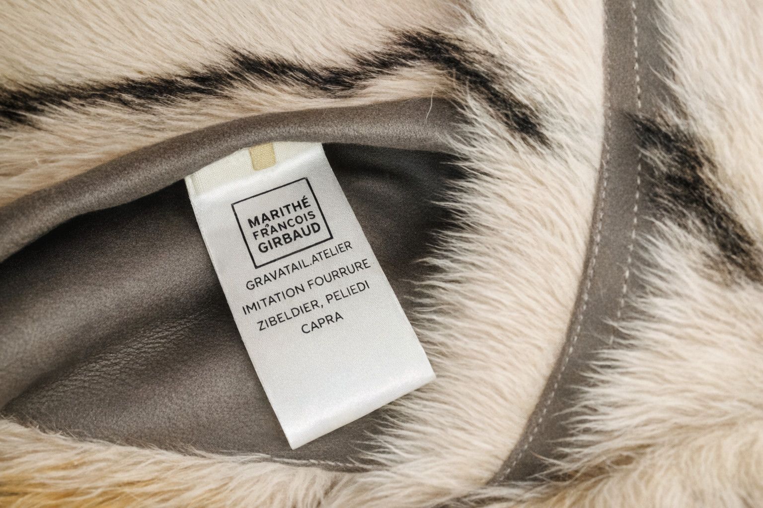 Marithe + Francois Girbaud Marithé François Girbaud Goat Fur Leather Metal Jacket Coat Size S / US 4 / IT 40 - 11 Thumbnail