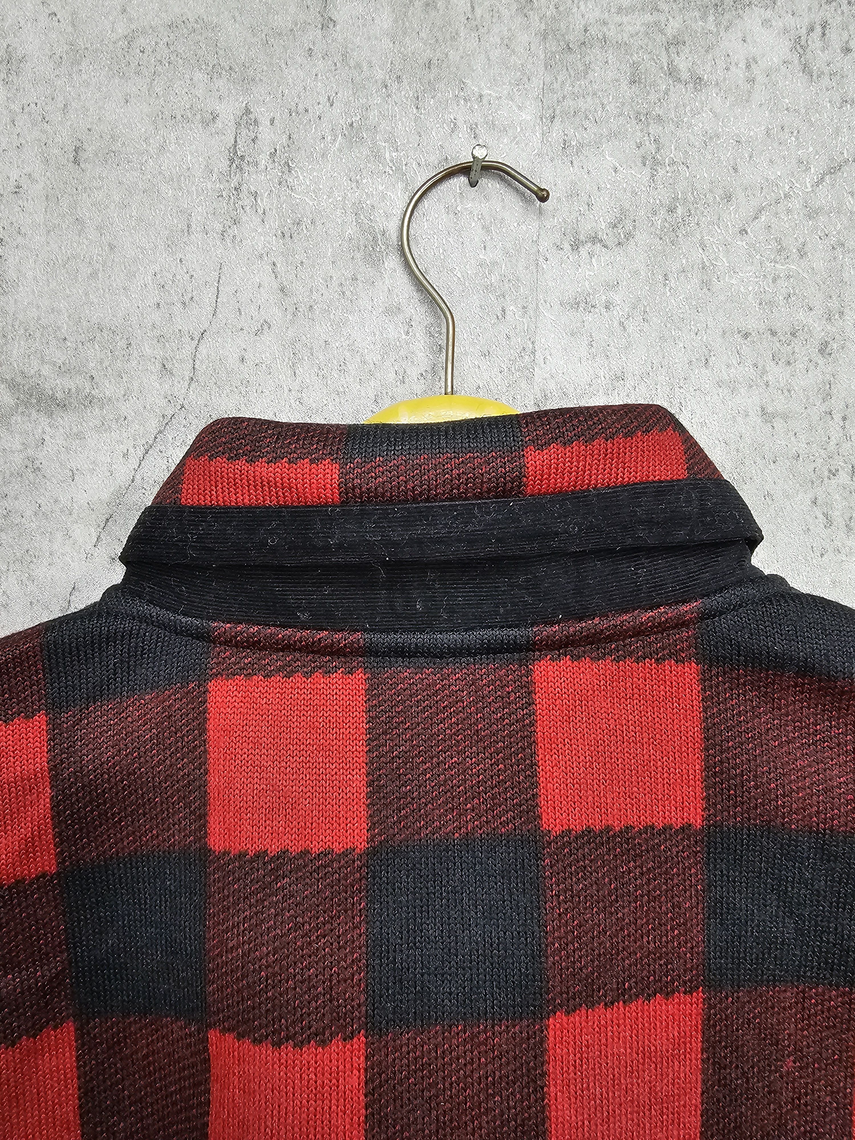 Eddie Bauer EDDIE BAUER Plaid Checked Red Jacket J0036 Size US M / EU 48-50 / 2 - 5 Thumbnail