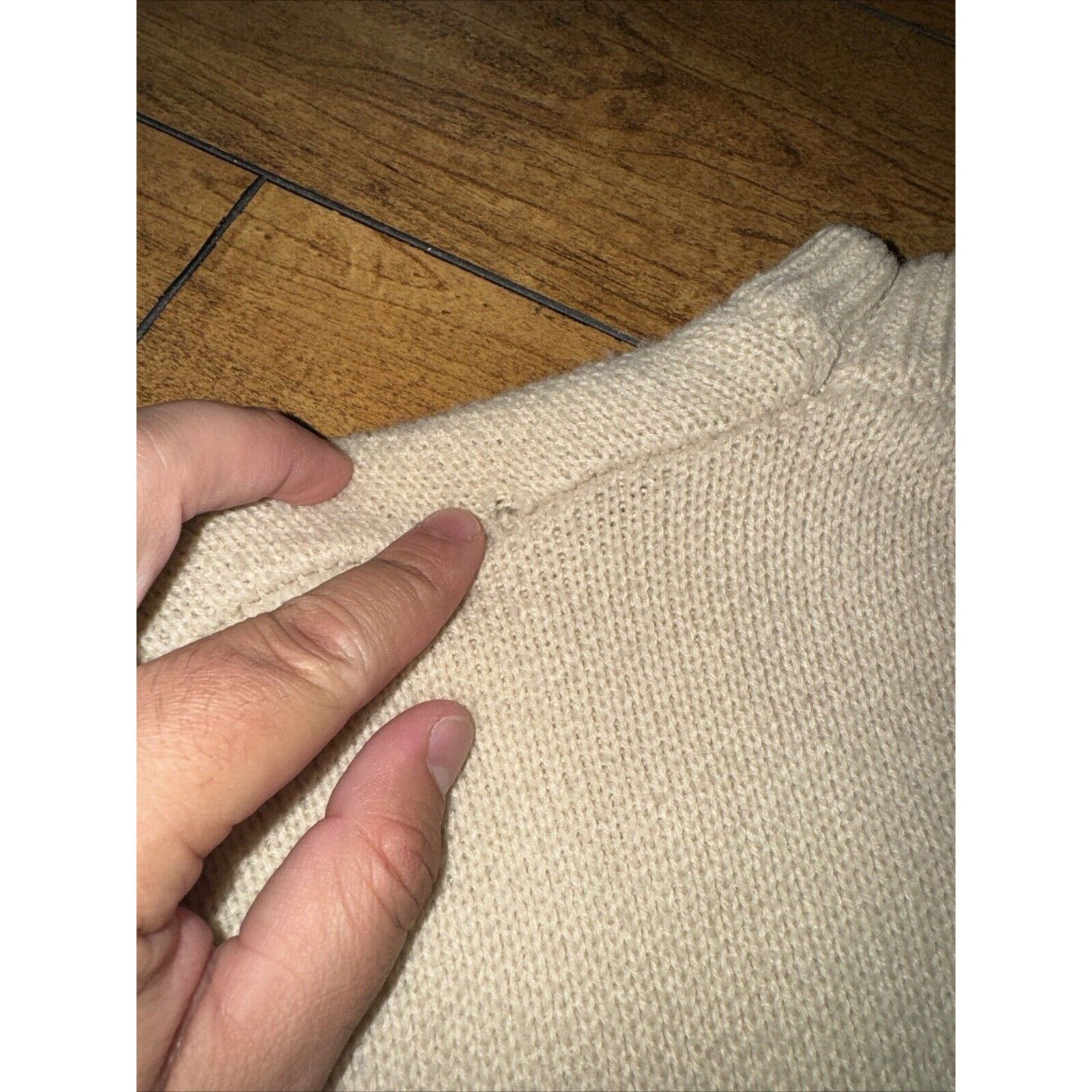 Japanese Brand × Vintage Tiny Spark Knitted Sweater Brown Medium 26x24 Van Gogh Patch Size US M / EU 48-50 / 2 - 6 Thumbnail