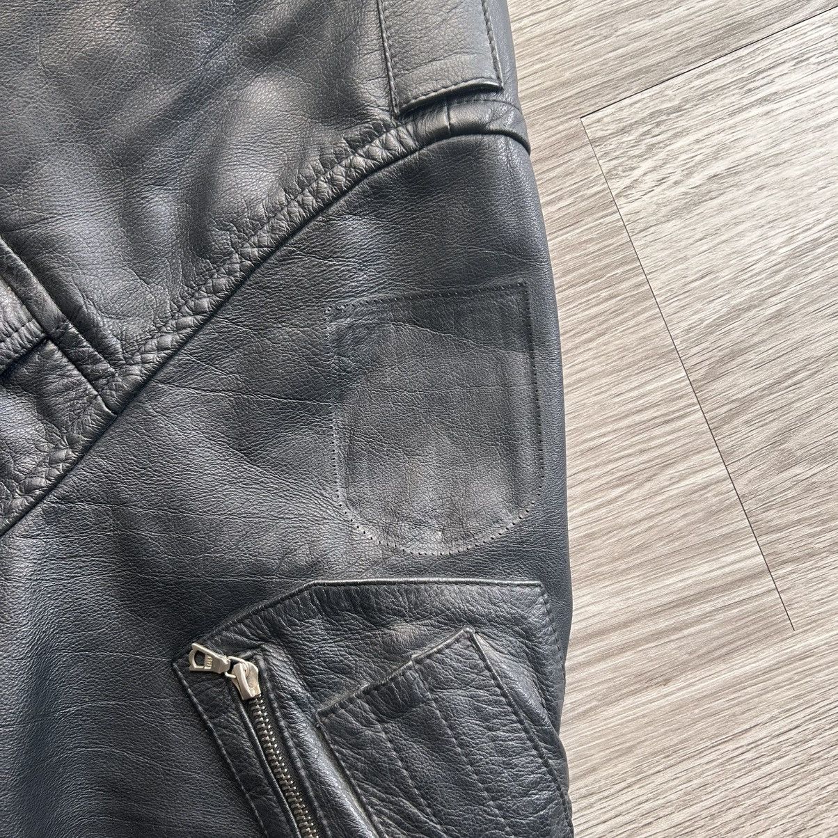 Other 1991 German Police Leather Bomber Size US M / EU 48-50 / 2 - 5 Thumbnail