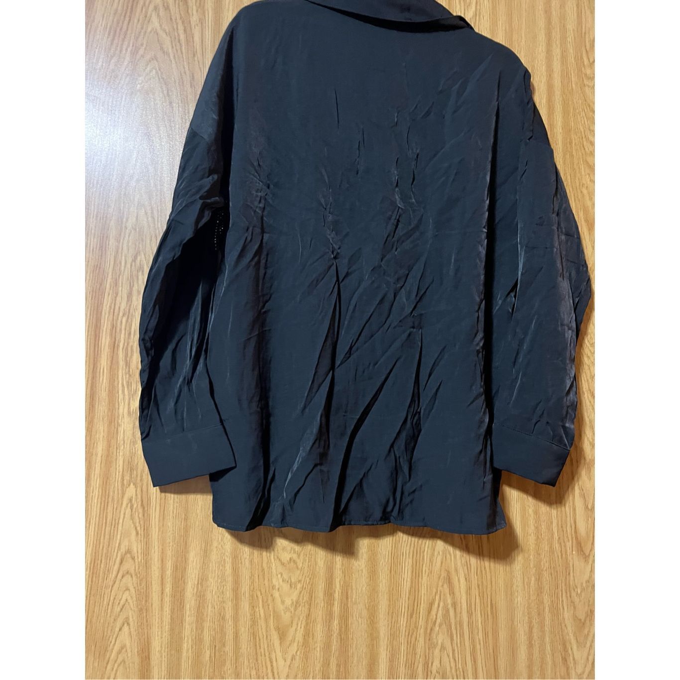 Other Woman’s Black Button Up Top With Rhinestone Fringe Woman’s S Size L / US 10 / IT 46 - 9 Thumbnail
