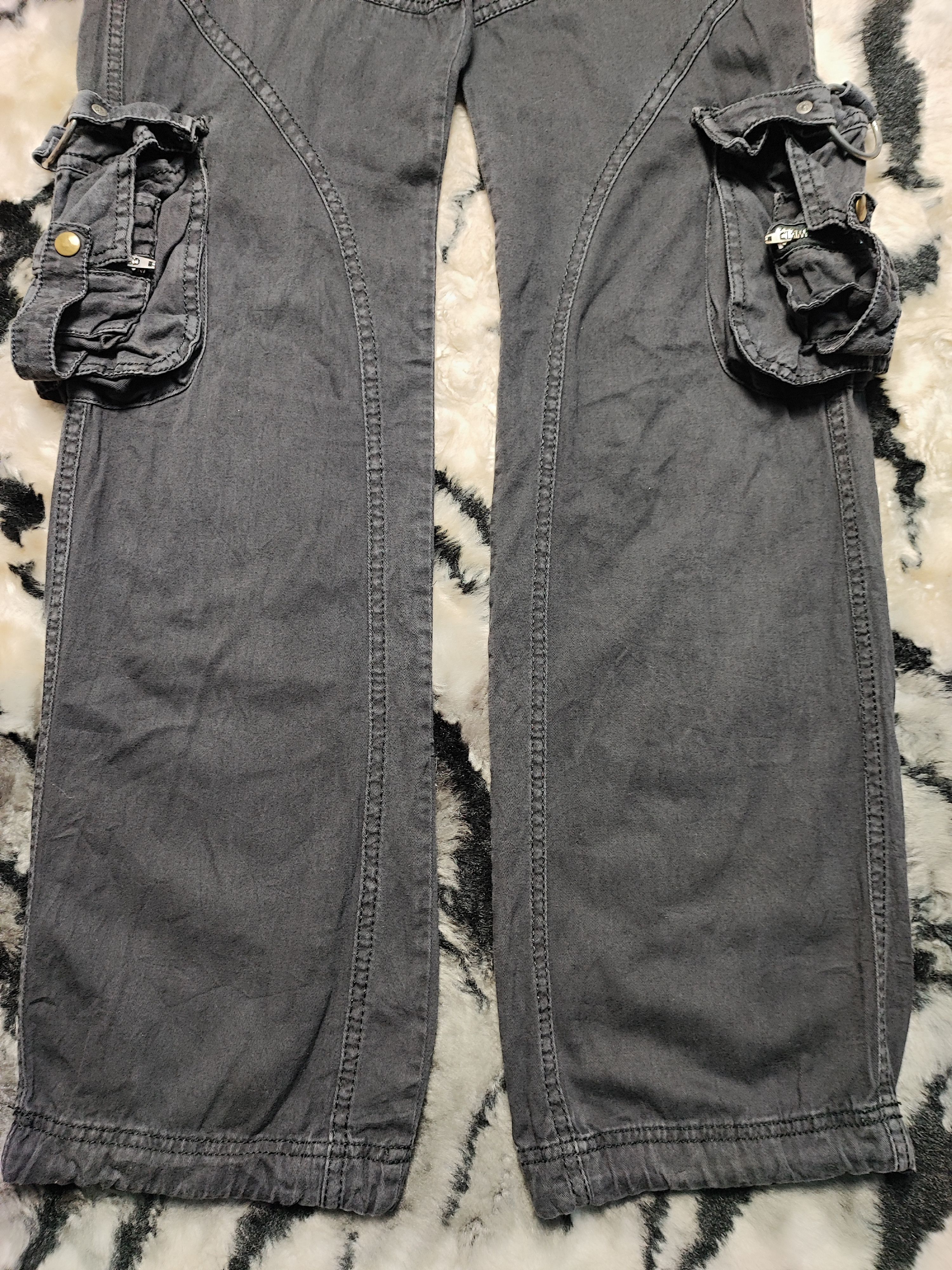 Japanese Brand PUNK STYLE BONDAGE MULTIPOCKET PANTS JAPAN Size US 30 / EU 46 - 4 Thumbnail