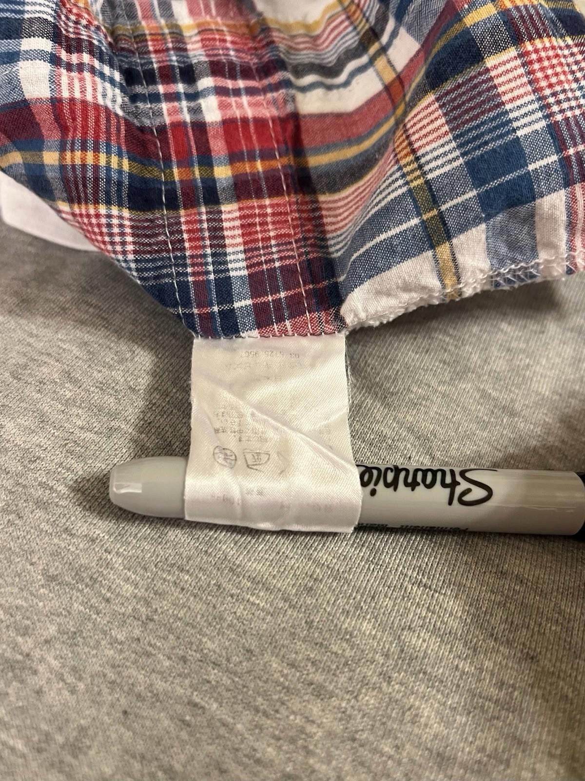 Visvim Pre-Owned VISVIM ARTISAN TEE S/S Underarm Madras Size L Size US L / EU 52-54 / 3 - 10 Thumbnail