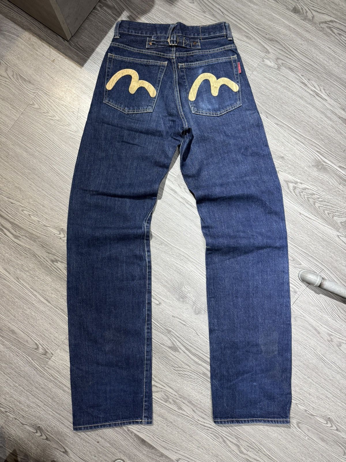 Japanese Brand 90’s JAPANESE RARE POCKET LOGO RETRO Y2K VINTAGE DENIM PANTS Size US 28 / EU 44 - 1 Thumbnail