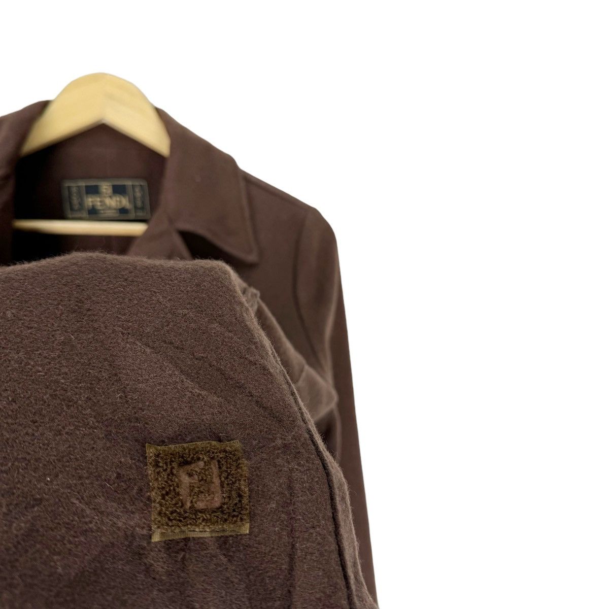 Fendi ☀️FENDI JEANS STRAP WOOL JACKET Size M / US 6-8 / IT 42-44 - 7 Thumbnail