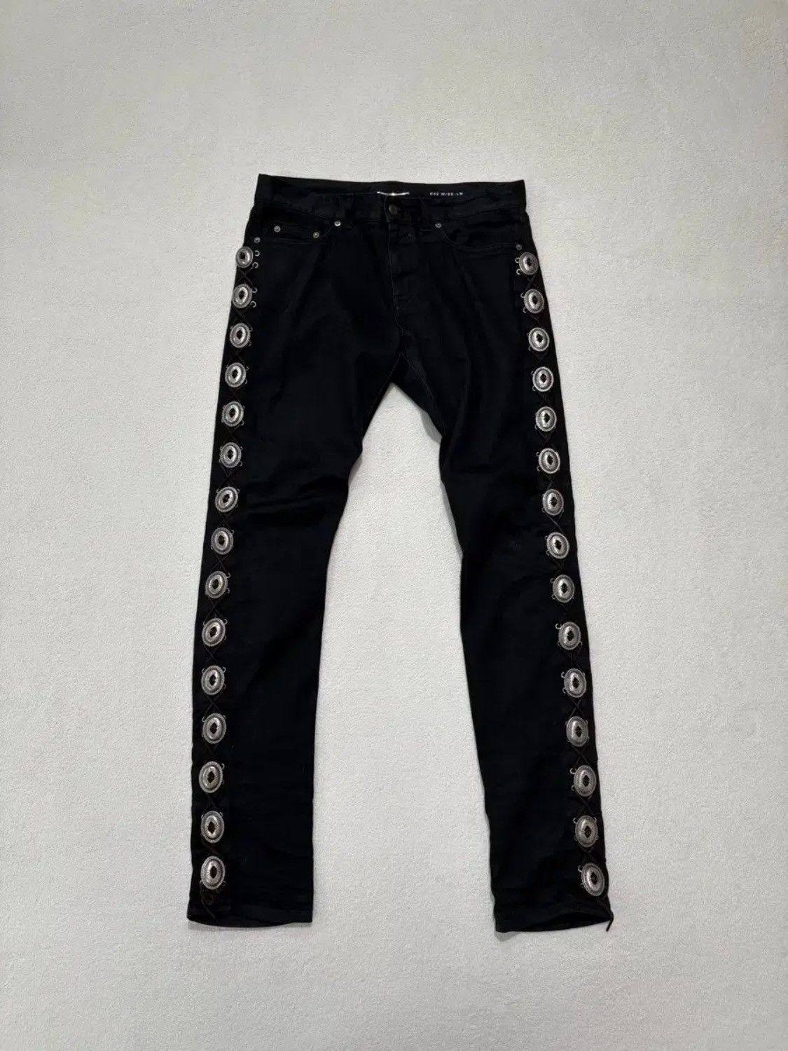 Saint Laurent Paris Saint Laurent Western Concho Denim Pants Jeans Size US 32 / EU 48 - 1 Thumbnail