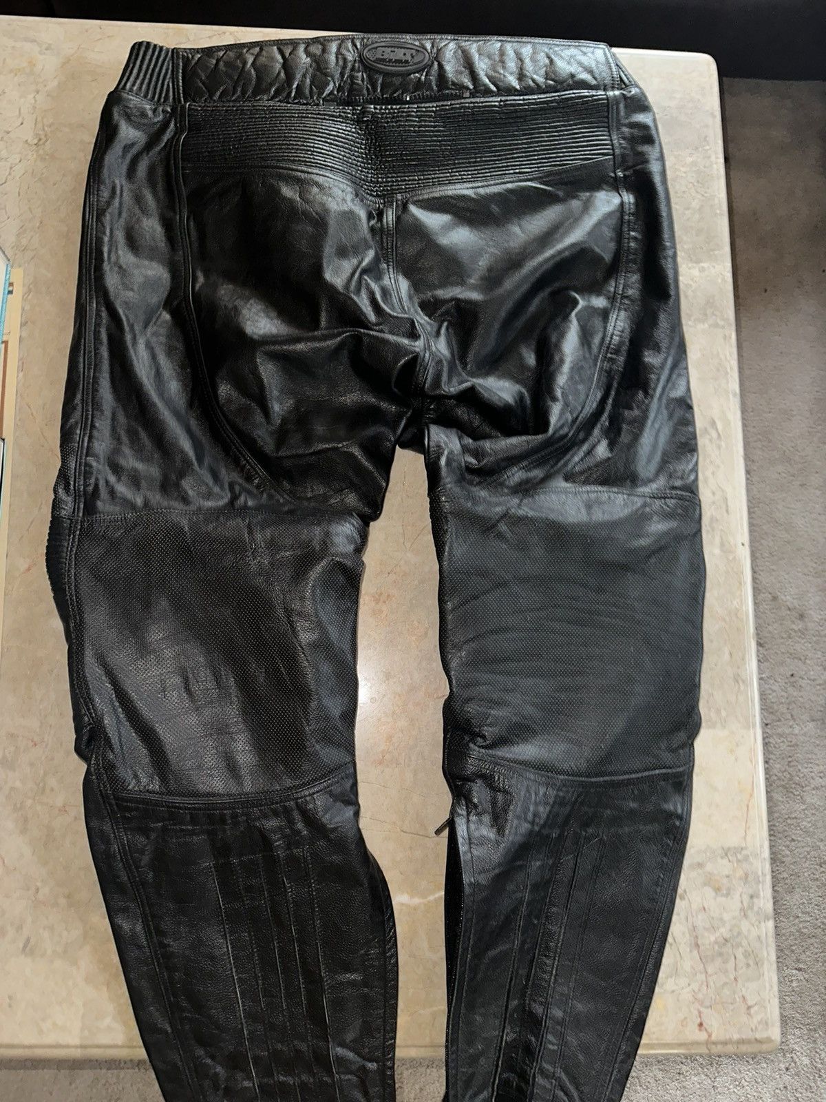 Leather × Vintage BILT Vintage Moto Racing Leather Pants Size US 33 - 5 Thumbnail