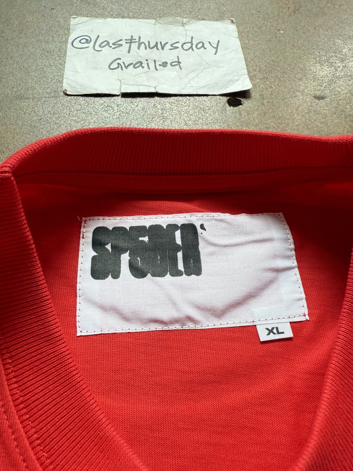 Sp5der Sp5der Atlanta Paris Tee Red XL Size US XL / EU 56 / 4 - 6 Thumbnail