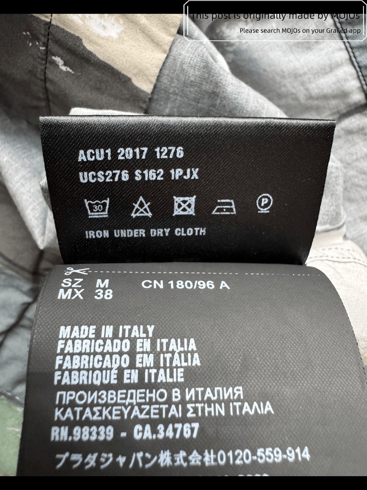 Prada Prada 16SS Painting Shirt Size US M / EU 48-50 / 2 - 6 Thumbnail