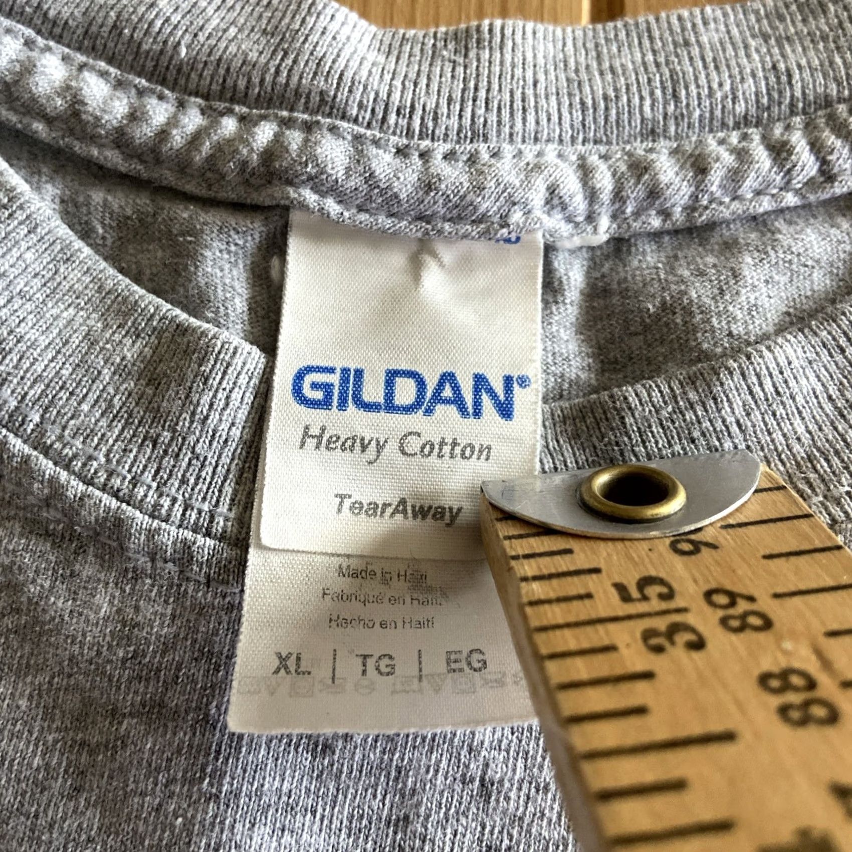 Gildan VINTAGE Z L1 Supercar Shirt Size XL Gray Chevy Camaro Men's T-Shirt 90s Cars Logo Gildan Cotton Short Sleeve Crew Neck Vintage 1990s Size US XL / EU 56 / 4 - 3 Thumbnail