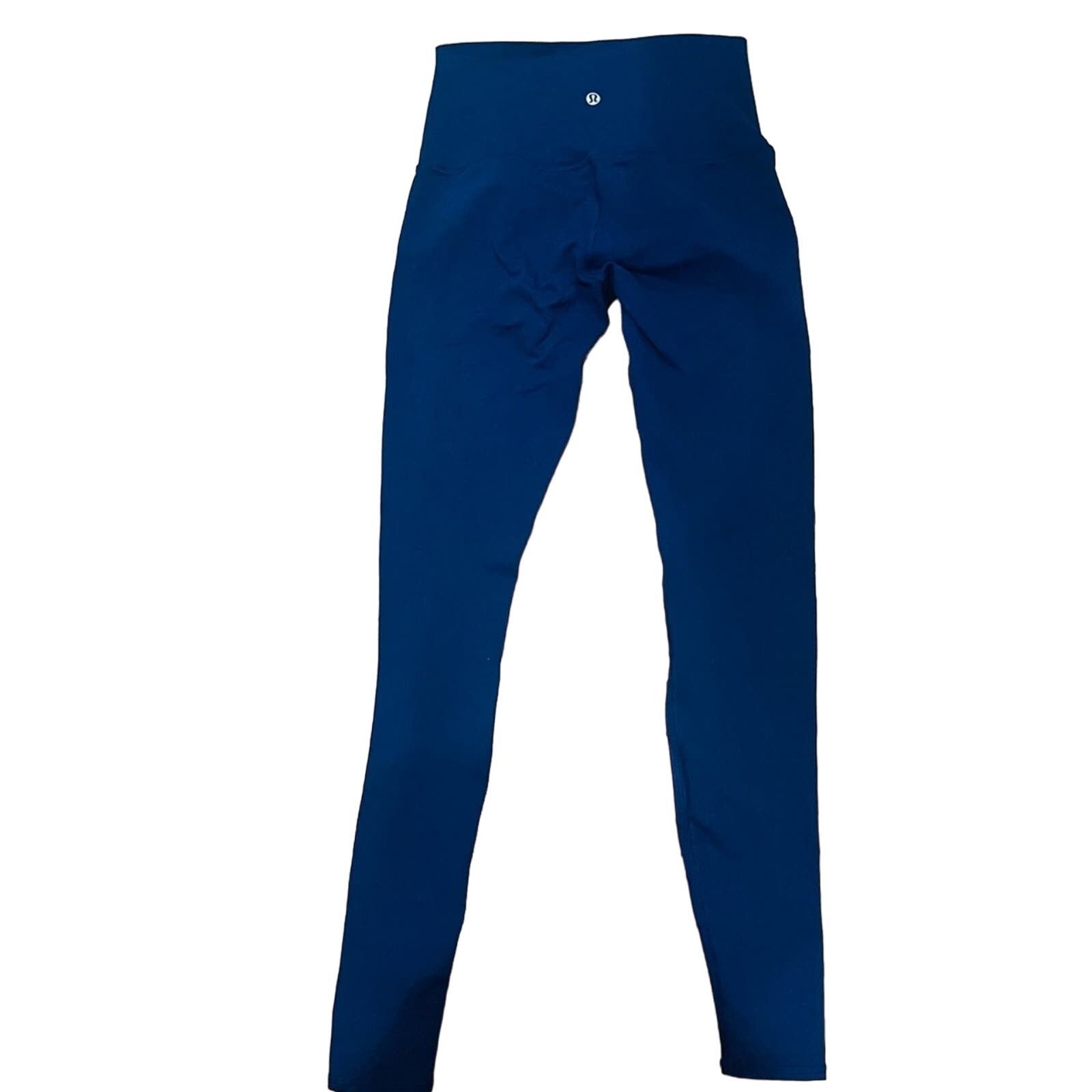 Lululemon LULULEMON Blue Wunder Under Pant Hi-Rise Tech Mesh Leggings Size 28" / US 6 / IT 42 - 2 Thumbnail