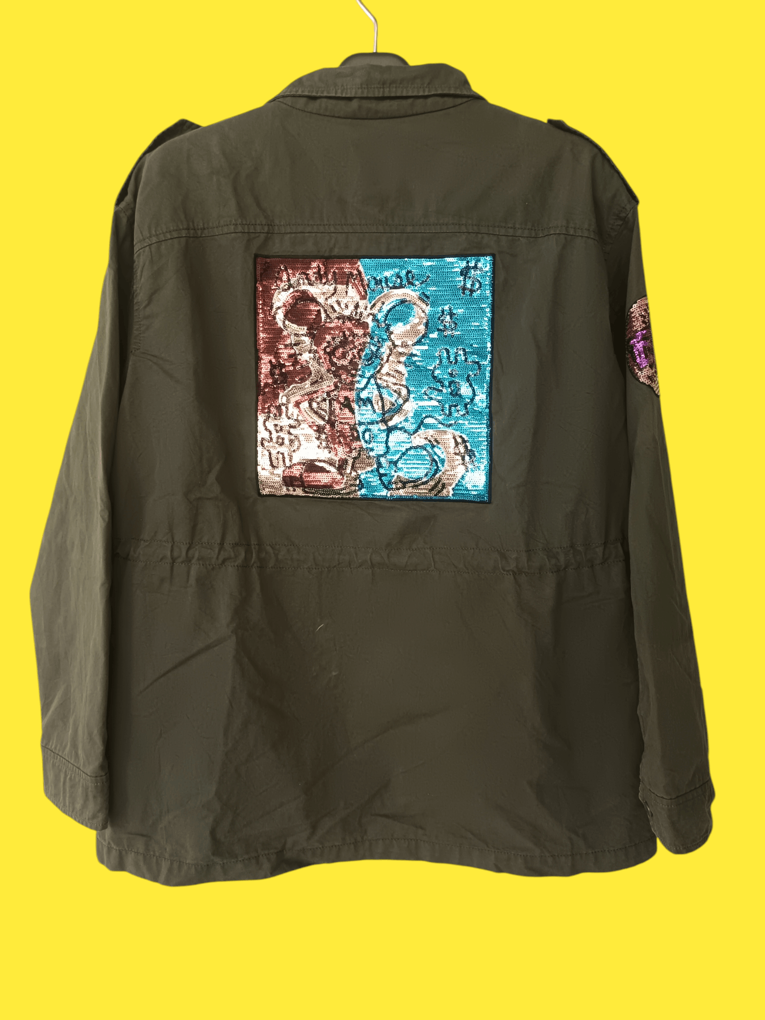 Designer × Japanese Brand × Keith Haring GGPX X KEITH HARING ANDY MOUSE Parka Jacket Size US M / EU 48-50 / 2 - 11 Thumbnail