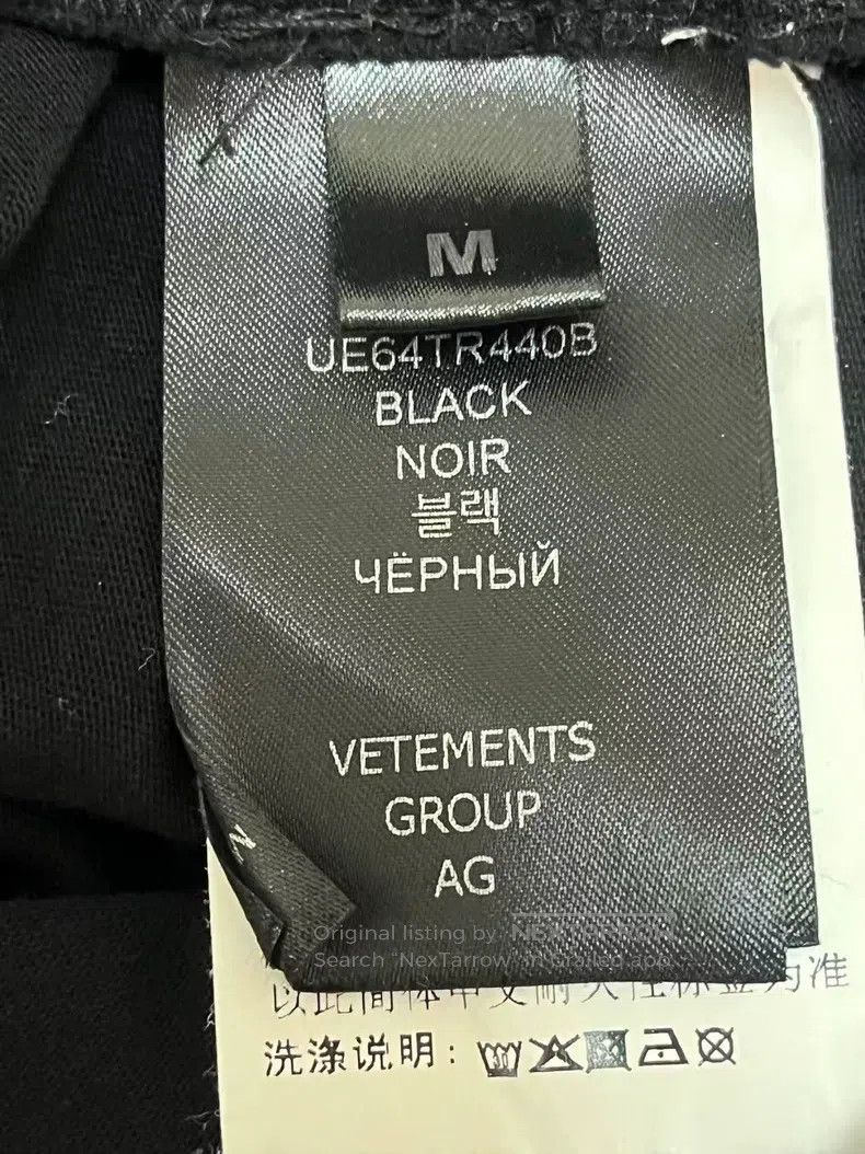 Vetements Vetements Wave Logo Printed Pattern Size US M / EU 48-50 / 2 - 6 Thumbnail