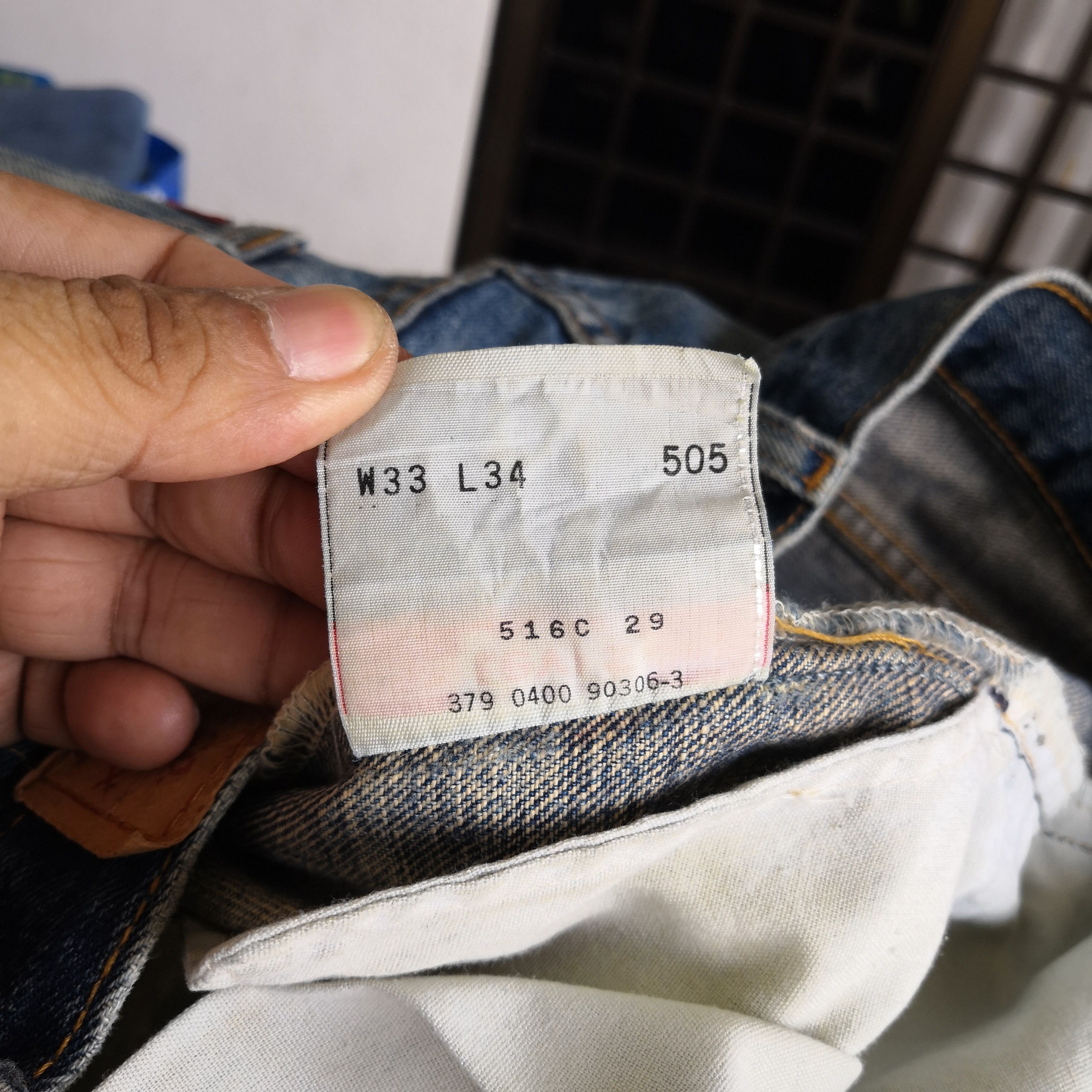 Levi's Vintage Levis 516 Distressed Denim Rusty Wash Levi's Jeans Size US 30 / EU 46 - 10 Thumbnail
