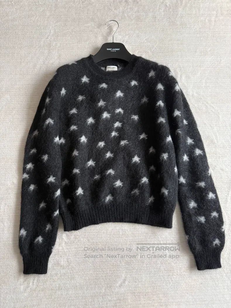 Saint Laurent Paris Saint Laurent Paris Star Sweater Size US M / EU 48-50 / 2 - 1 Thumbnail