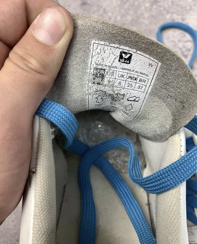 Japanese Brand Vintage White Veja Leather Shoes Sneakers Japanese Y2K Size US 8 / EU 41 - 9 Thumbnail