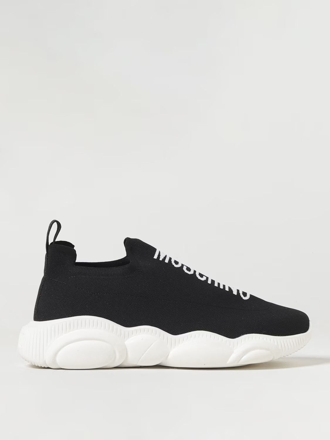 Moschino o1s22i1n0924 Teddy Sole Low-Top Sneakers in Black Size US 7 / EU 40 - 1 Thumbnail