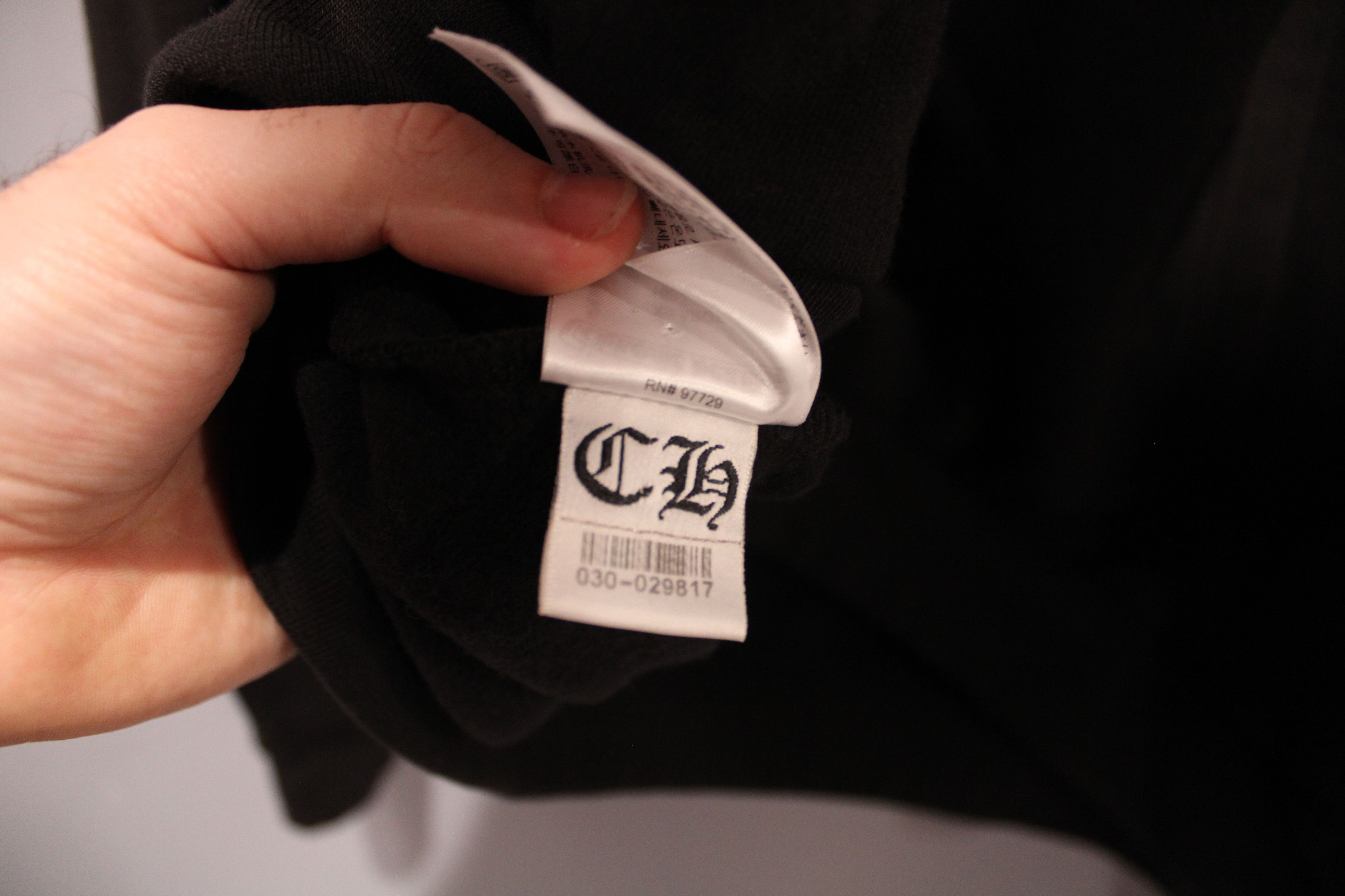 Chrome Hearts CHROME HEARTS VERTICAL LOGO CLASSIC HOODIE Size US XL / EU 56 / 4 - 4 Thumbnail