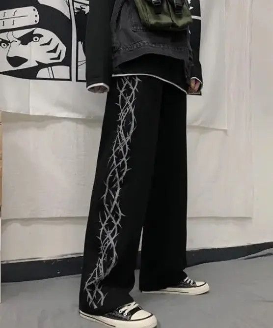 Japanese Brand Kikuchi x Matsu Side Print Sweatpant Size US 32 / EU 48 - 4 Thumbnail