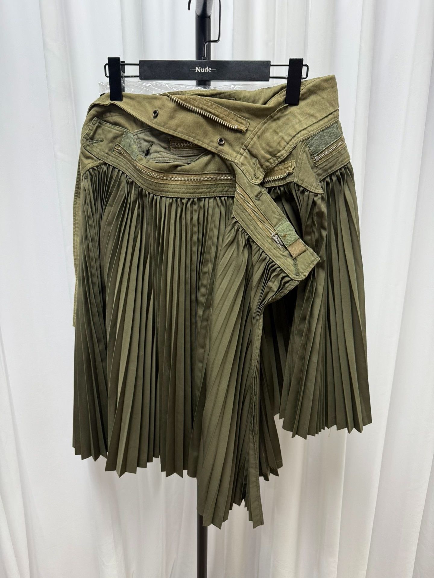 Junya Watanabe Junya Watanabe 2006AW Deconstructed Military Skirt Size 22" - 1 Thumbnail