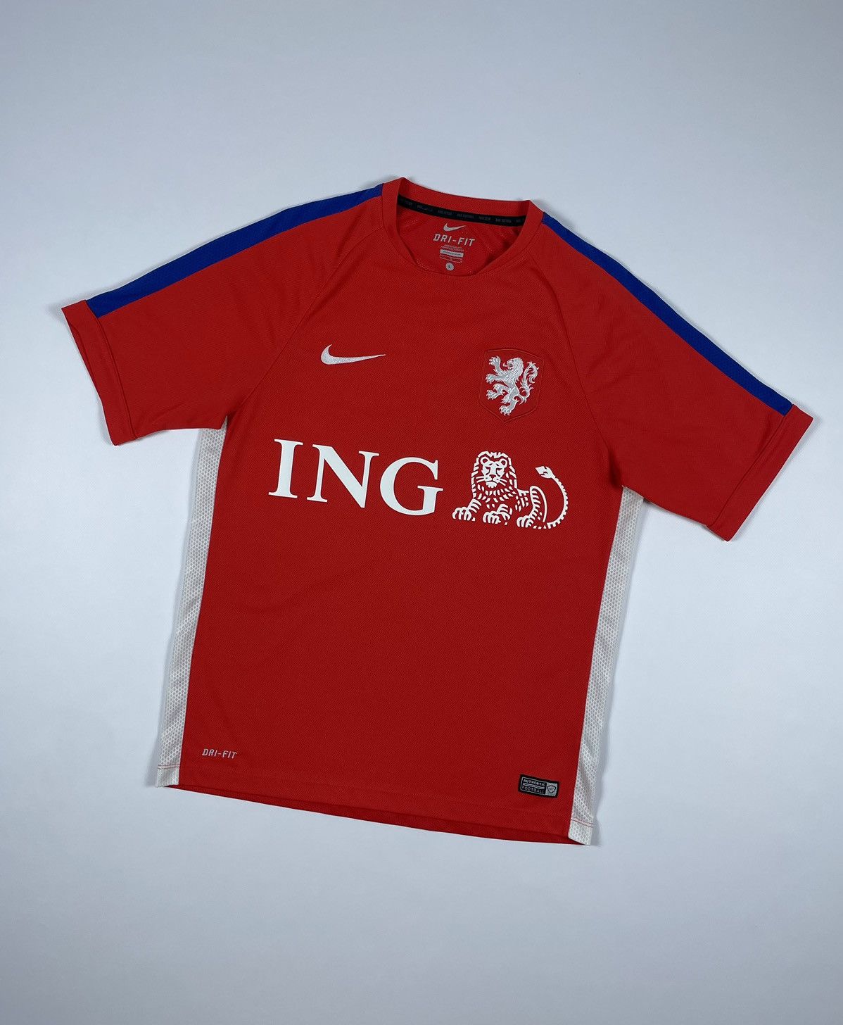 Nike × Vintage Vintage Nike KNVB Netherlands National Soccer Jersey Size US M / EU 48-50 / 2 - 2 Thumbnail