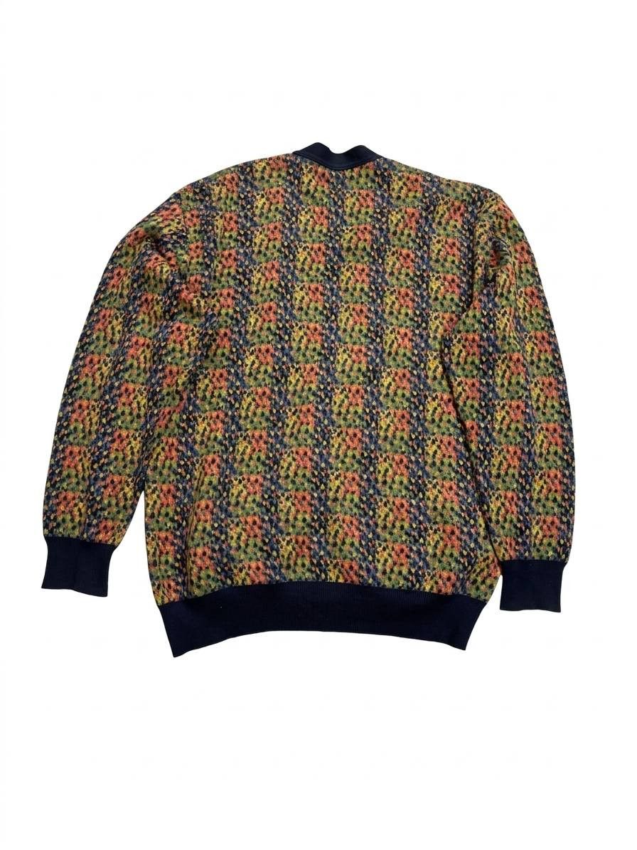 Vintage Vintage Dalmine Uomo Italy Knit Cardigan XL Coogi Style Size US XL / EU 56 / 4 - 3 Thumbnail