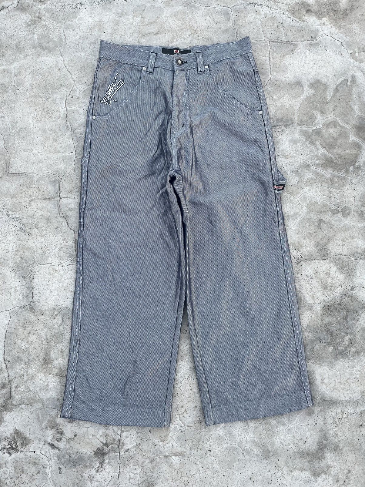 JNCO Y2K Rhymes NY Syndicate hip hope records pant Size US 32 / EU 48 - 10 Thumbnail