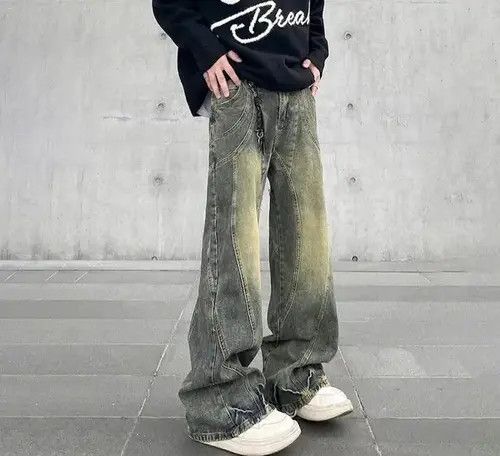 Other Multi Lining Acid Wash Jeans Size US 30 / EU 46 - 3 Thumbnail