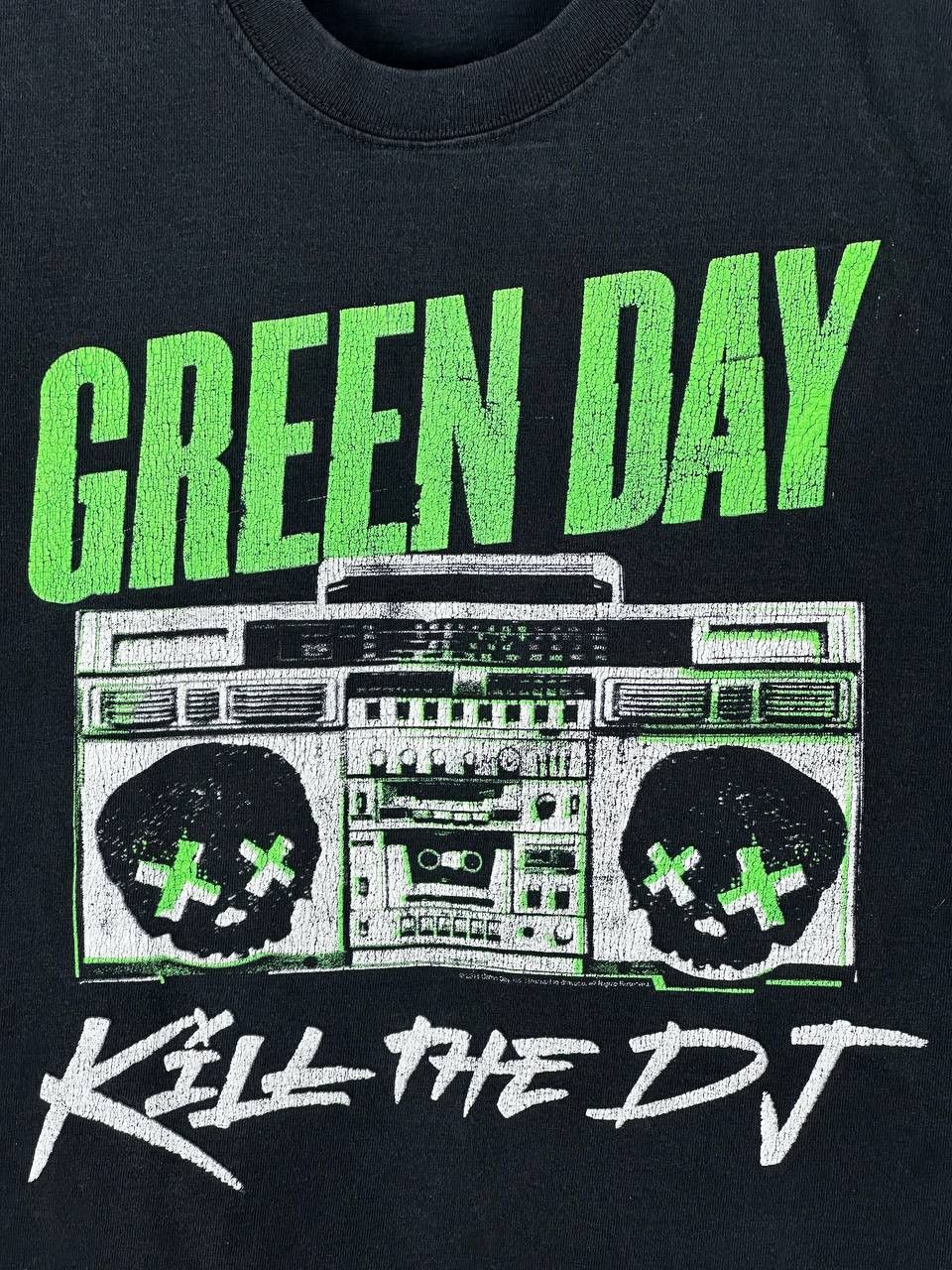Band Tees 90's Vintage Green Day Kill The DJ Graphic T shirt Size US S / EU 44-46 / 1 - 4 Thumbnail