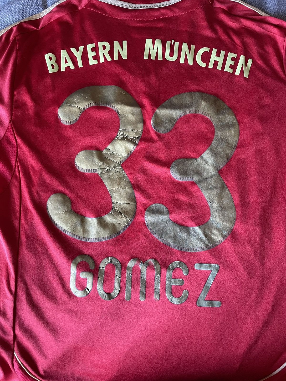 Adidas FC Bayern Munich Jersey Size M Home Kit 2011/13 Mario Gómez Size US M / EU 48-50 / 2 - 1 Thumbnail