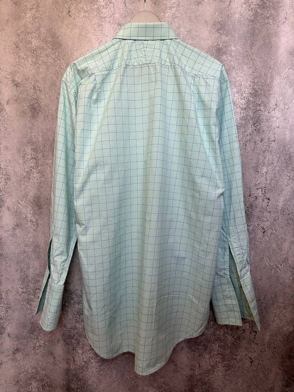 Other James Meade Plaid Dress Shirt Button Up Long Sleeve Mentol Size US XL / EU 56 / 4 - 3 Thumbnail