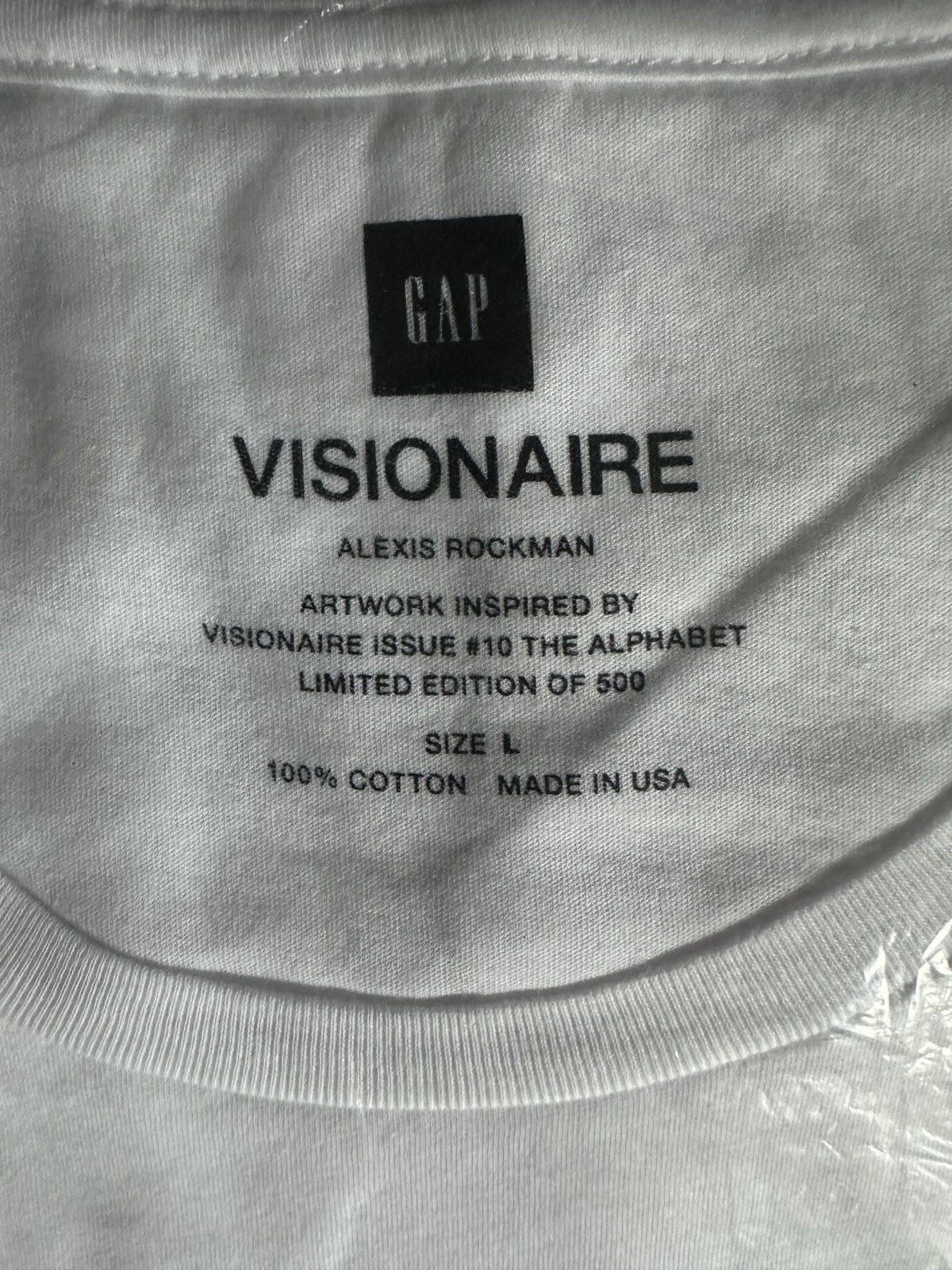 Gap VISIONAIRE X GAP T-SHIRT ALEXIS ROCKMAN Size US L / EU 52-54 / 3 - 2 Thumbnail