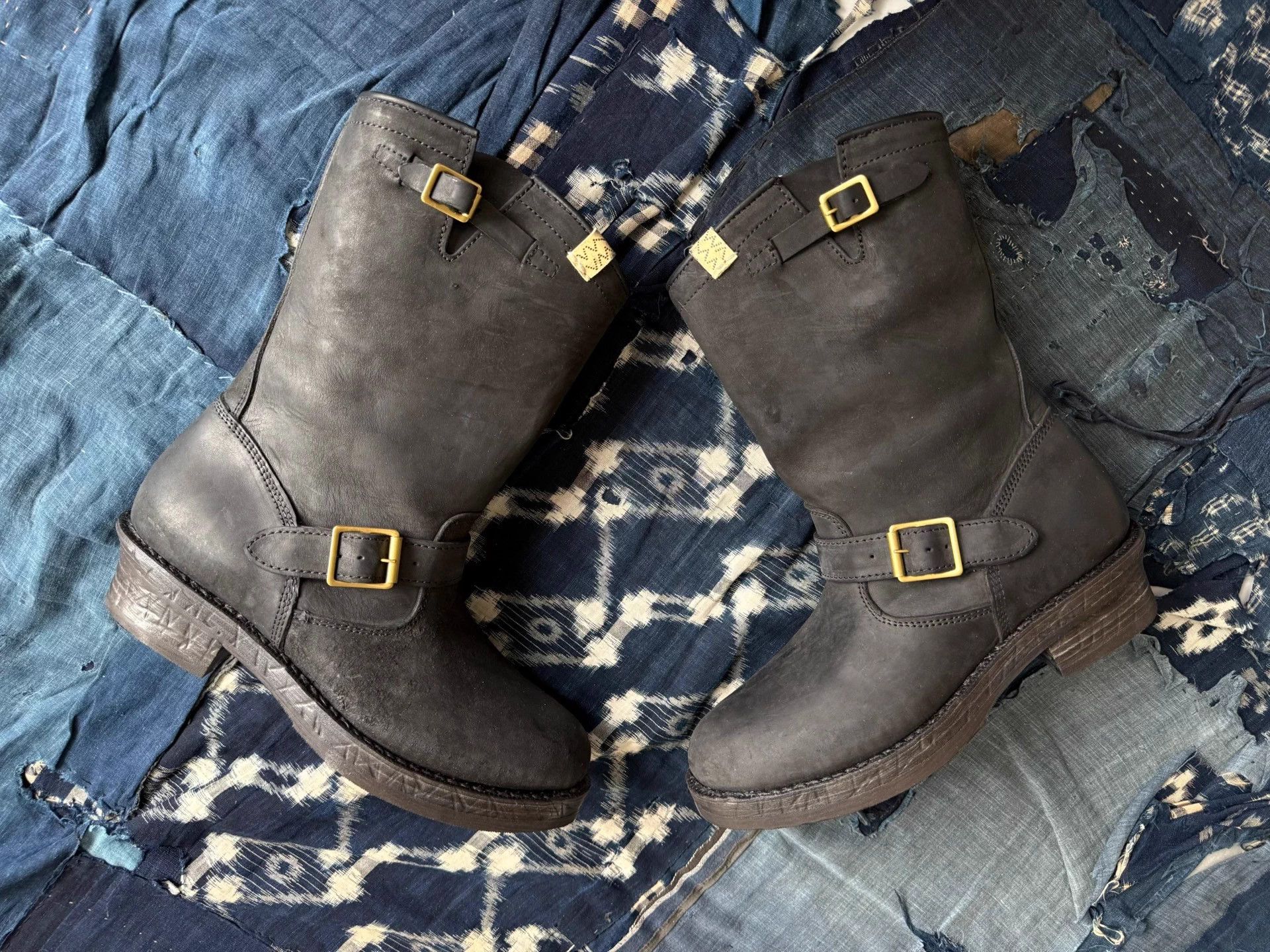 Visvim VISVIM 26SS T.W.O. BOOTS-FOLK Horse Eng Boot Black 9 Cut Size US 9 / EU 42 - 4 Thumbnail