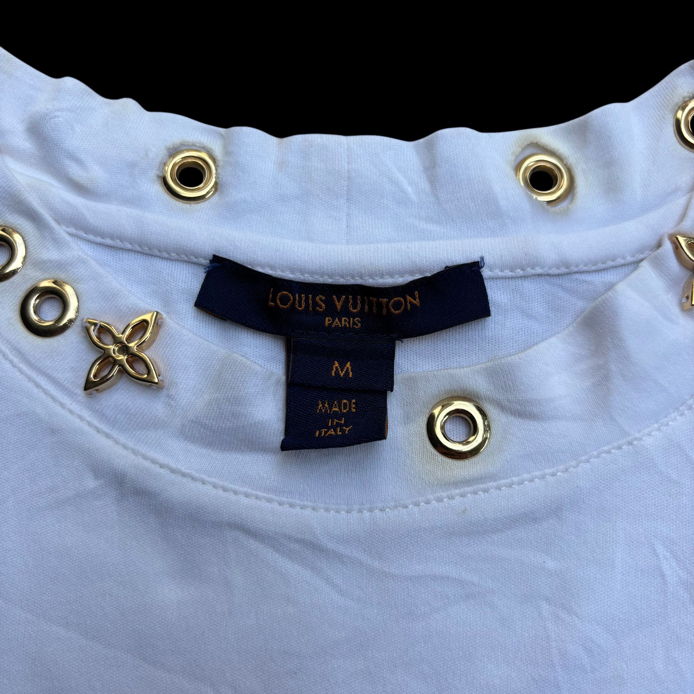 Louis Vuitton Louis Vuitton Side Strap Short Sleeve T-Shirt Size M / US 6-8 / IT 42-44 - 5 Thumbnail