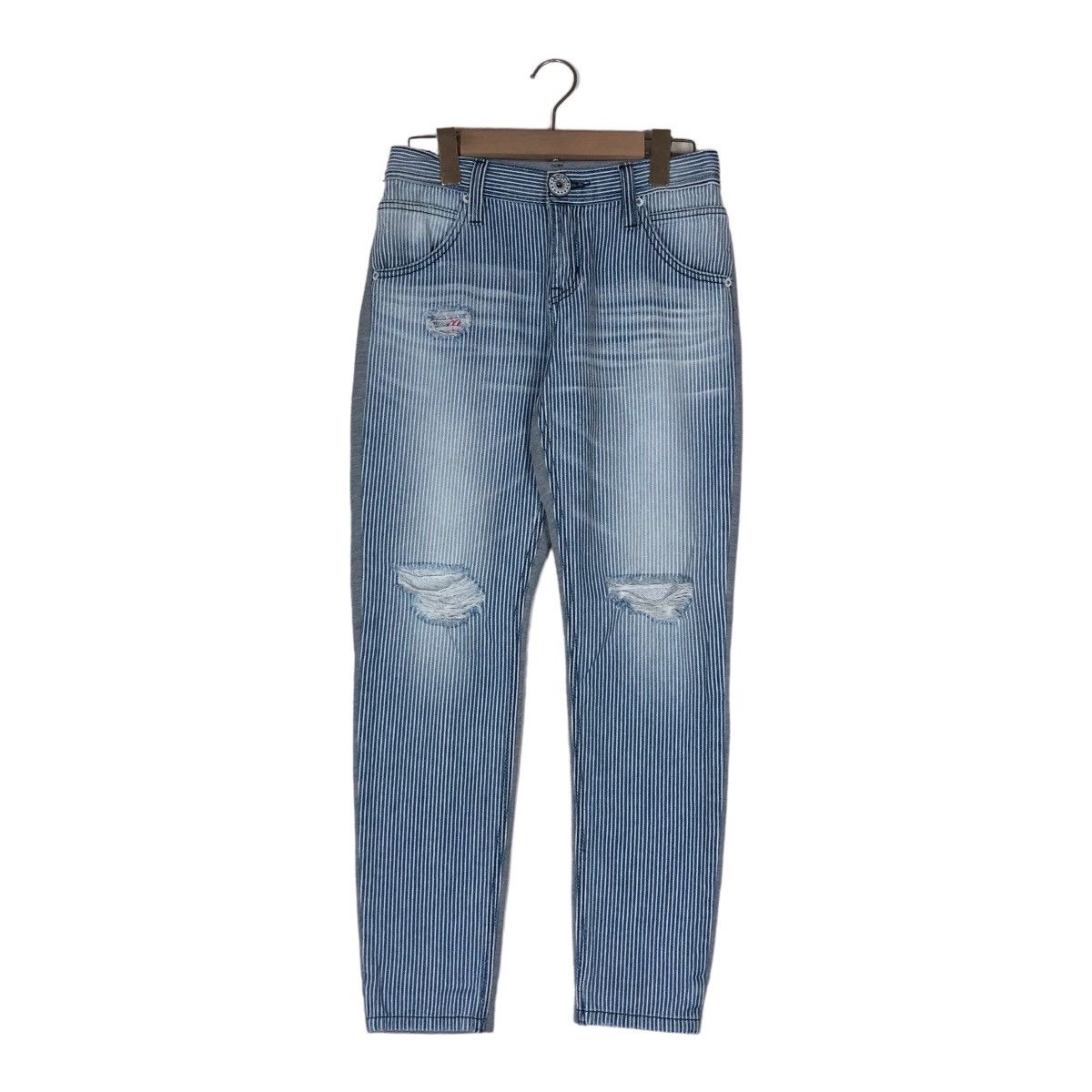 Other Vintage Rodeo Crowns Stripe Denim Jeans Size US 28 / EU 44 - 1 Thumbnail