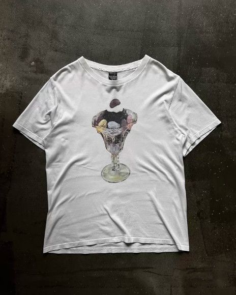 Number (N)ine Number (N)ine 2009 Magazine Featured Ice Cream Print T-Shirt Size US L / EU 52-54 / 3 - 1 Thumbnail