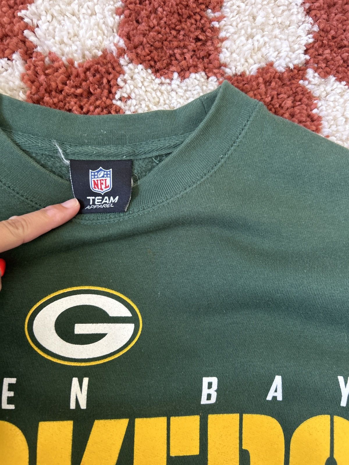 Vintage Vintage Green Bay Packers Sweatshirt Size US L / EU 52-54 / 3 - 2 Thumbnail
