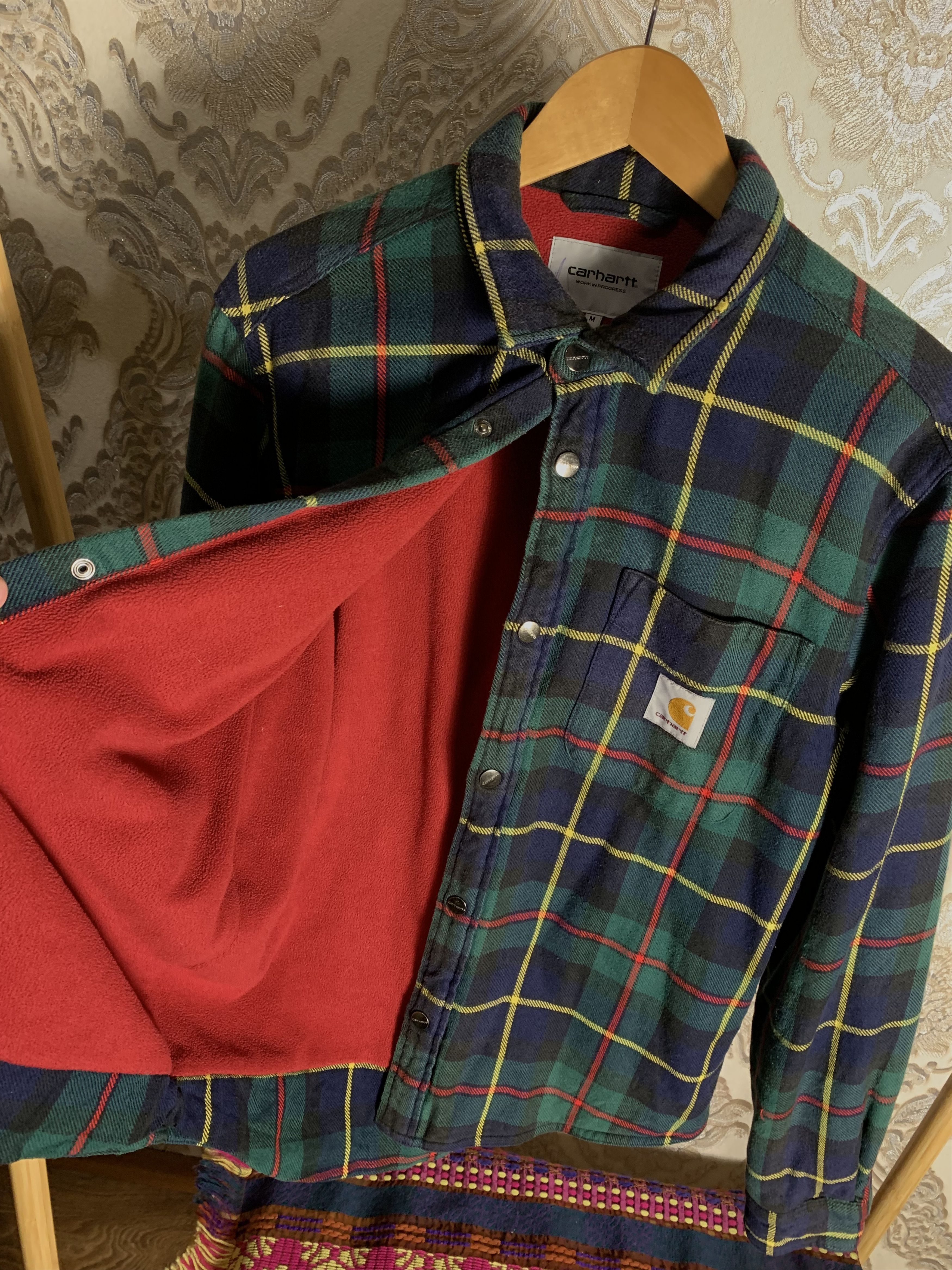 Carhartt Wip VINTAGE CARHARTT WIP FLANNEL SHIRT JACKET DESIGNER Y2K 90s Size US M / EU 48-50 / 2 - 5 Thumbnail