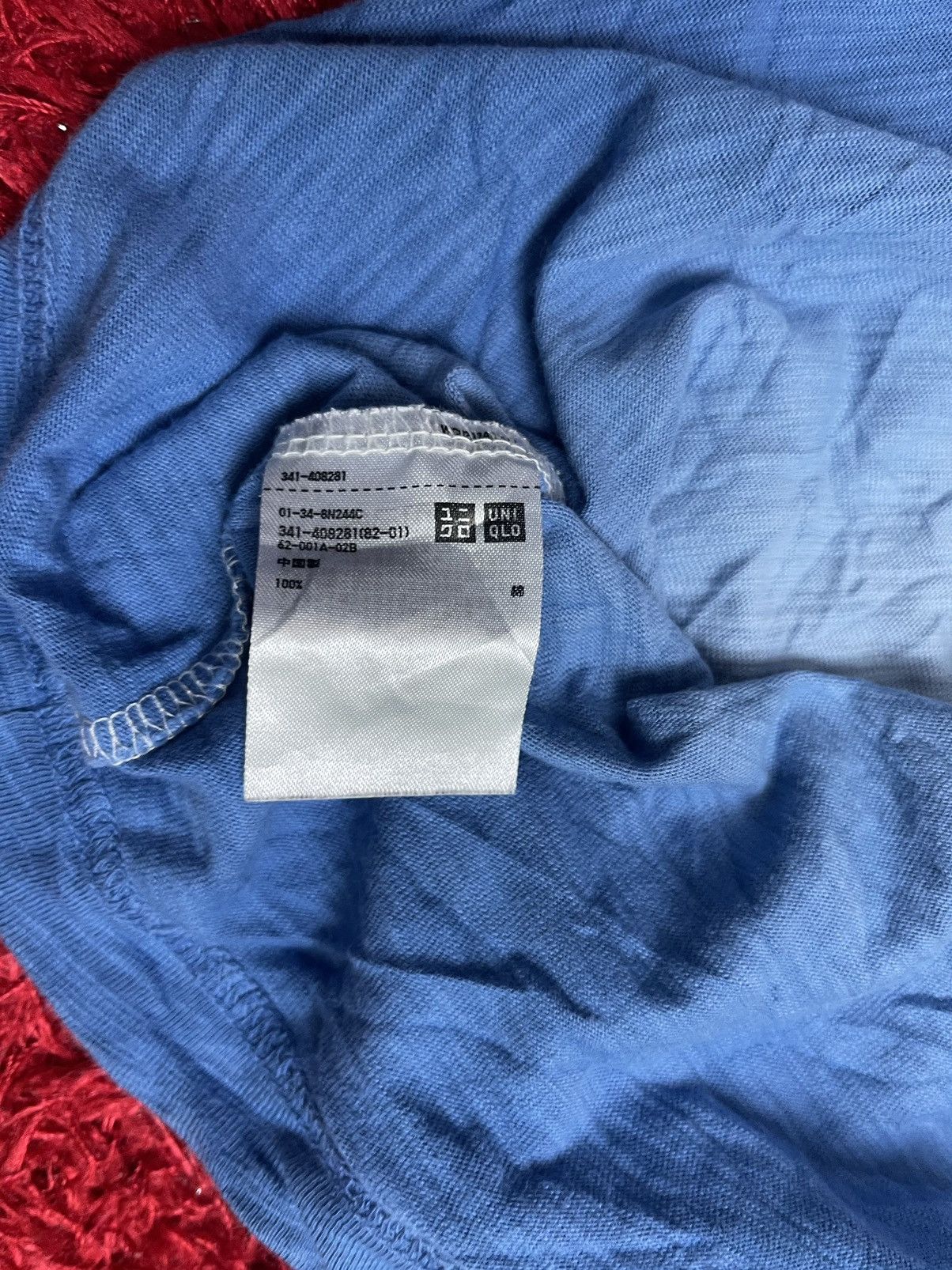Japanese Brand × Uniqlo Hokusai Blue Uniqlo tshirt Size US S / EU 44-46 / 1 - 6 Thumbnail