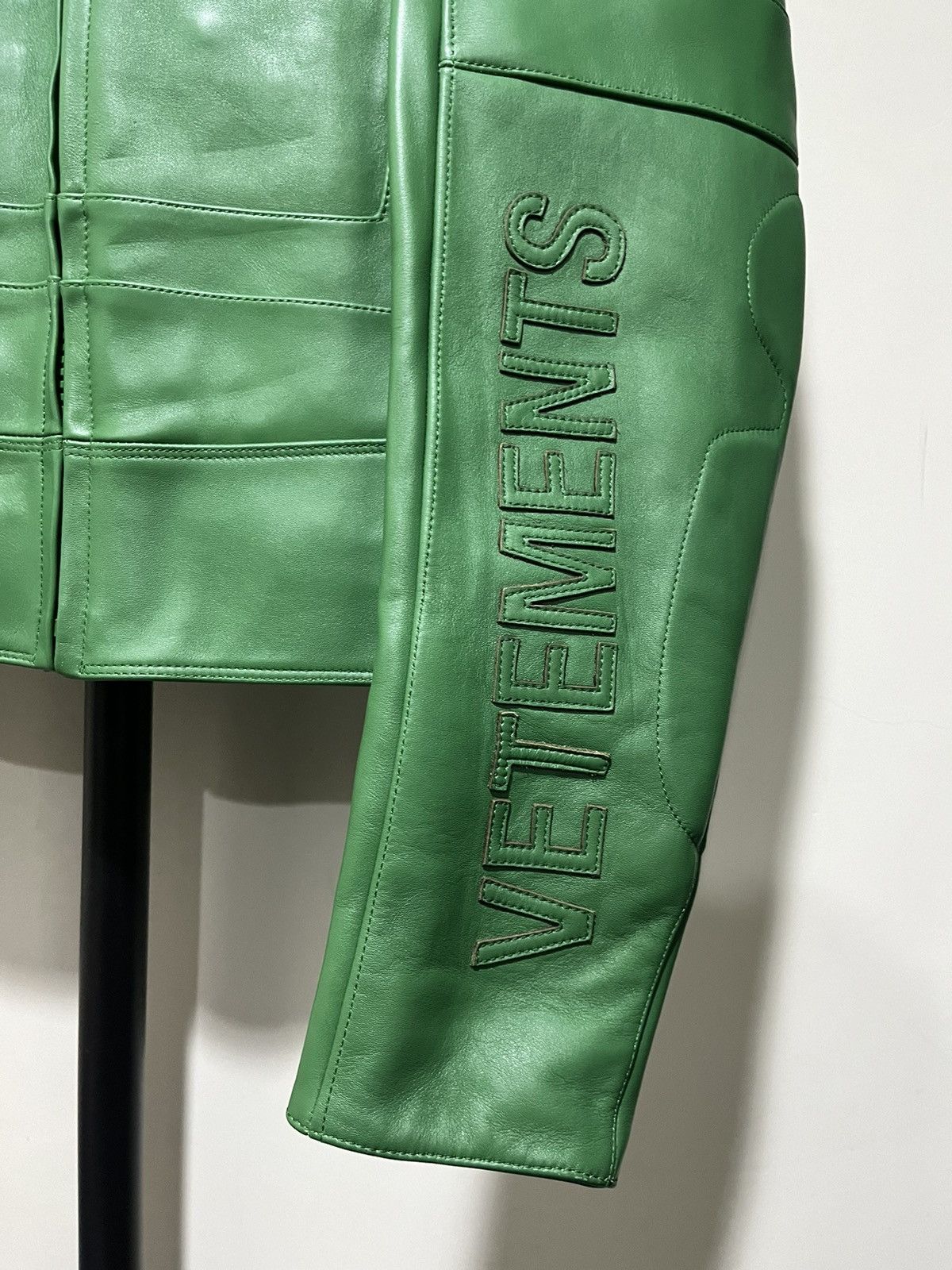 Vetements Vetements Polizei Leather Jacket Size US XS / EU 42 / 0 - 3 Thumbnail