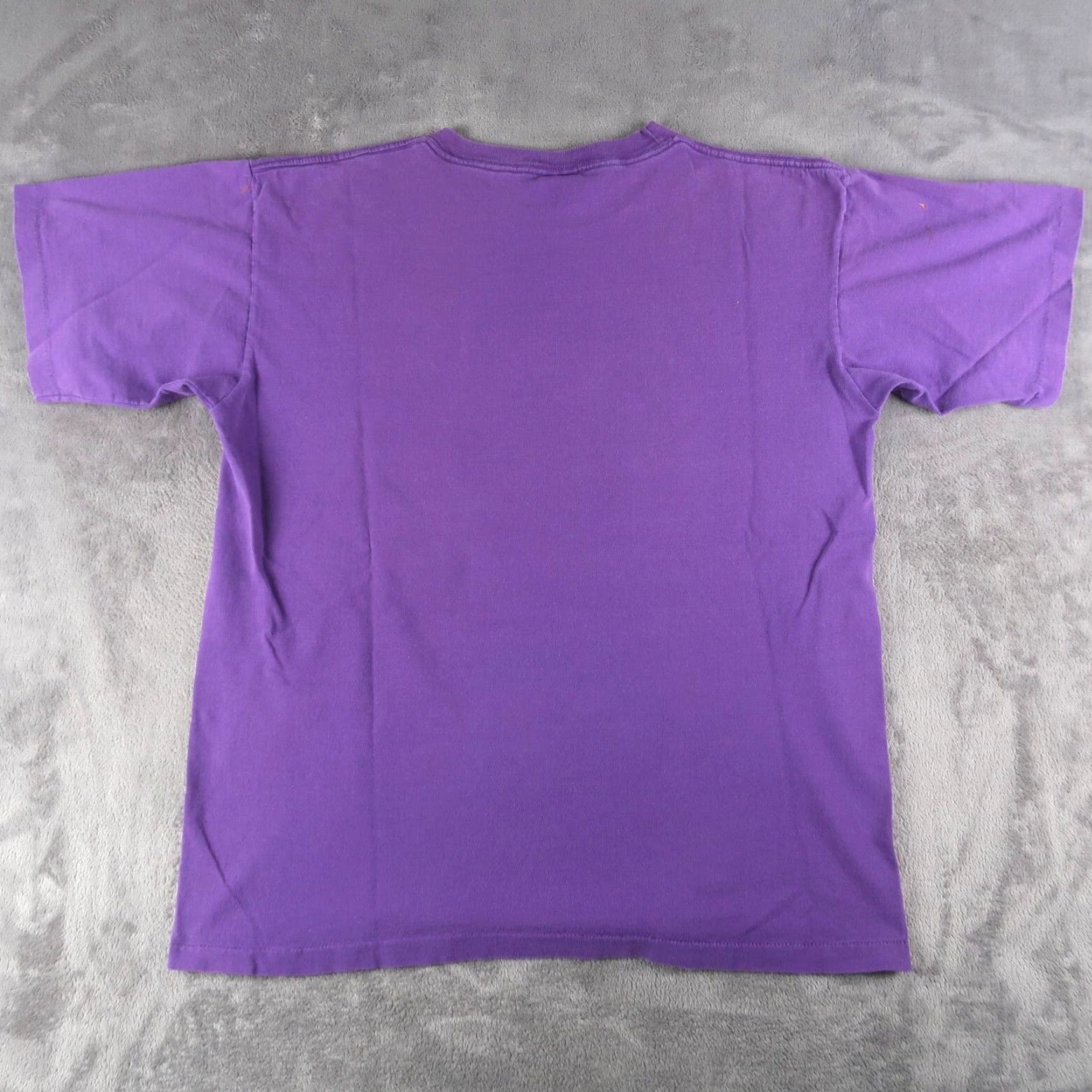 Vintage VINTAGE Phoenix Suns XL T-Shirt Mens Purple 90s Salem Single Stitch USA Logo Graphic NBA Made in USA Size US XL / EU 56 / 4 - 2 Thumbnail