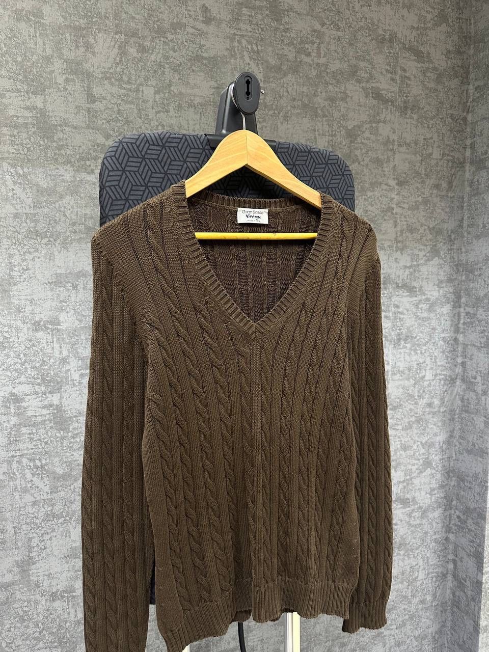 Gran Sasso × Vintage Vintage Gran Sasso Brown Jumper For Women Sweater Size M / US 6-8 / IT 42-44 - 11 Thumbnail