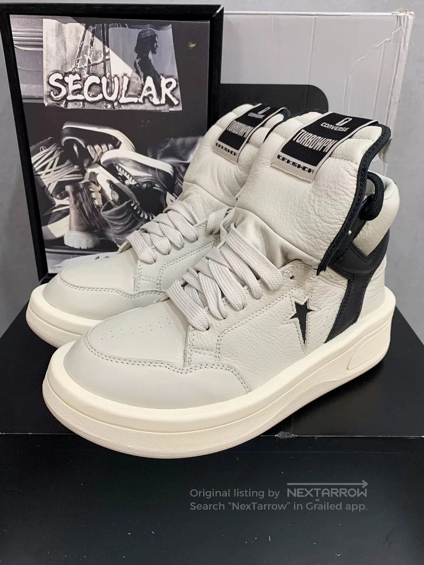 Rick Owens Rick Owens x Converse Tupbowpn. Size US 5 / EU 37 - 1 Thumbnail