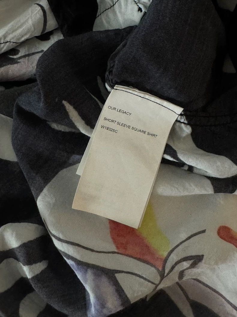 Our Legacy Our Legacy size48 Printed short-sleeved shirt Size US M / EU 48-50 / 2 - 3 Thumbnail