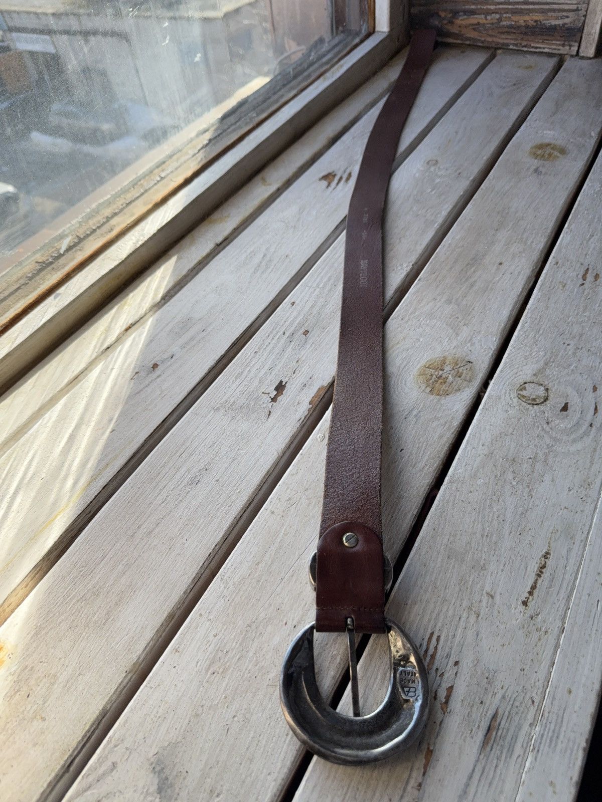 Japanese Brand 90s Y2K Avant Garde Punk Chrome Japanese Retro Style Belt Size ONE SIZE - 8 Thumbnail