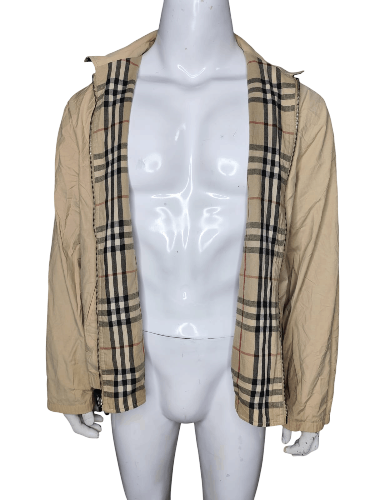 Burberry × Vintage Vintage Burberry nova check reversible jacket Size US L / EU 52-54 / 3 - 8 Thumbnail