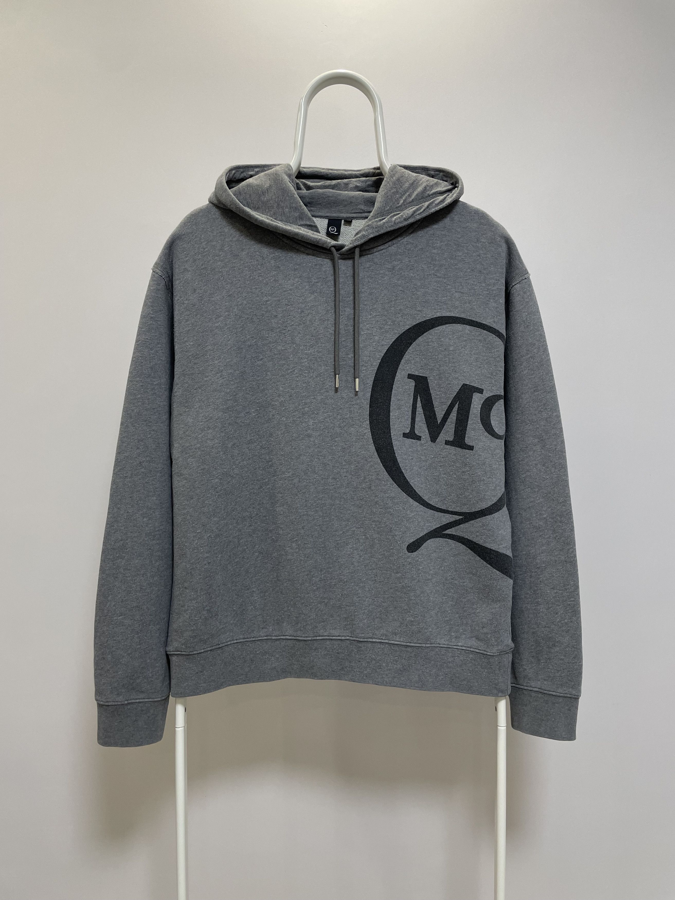 McQ Alexander McQueen MCQ Alexander McQueen Hoodie Big Logo Hoody Sweat Gray Men's Size US M / EU 48-50 / 2 - 2 Thumbnail