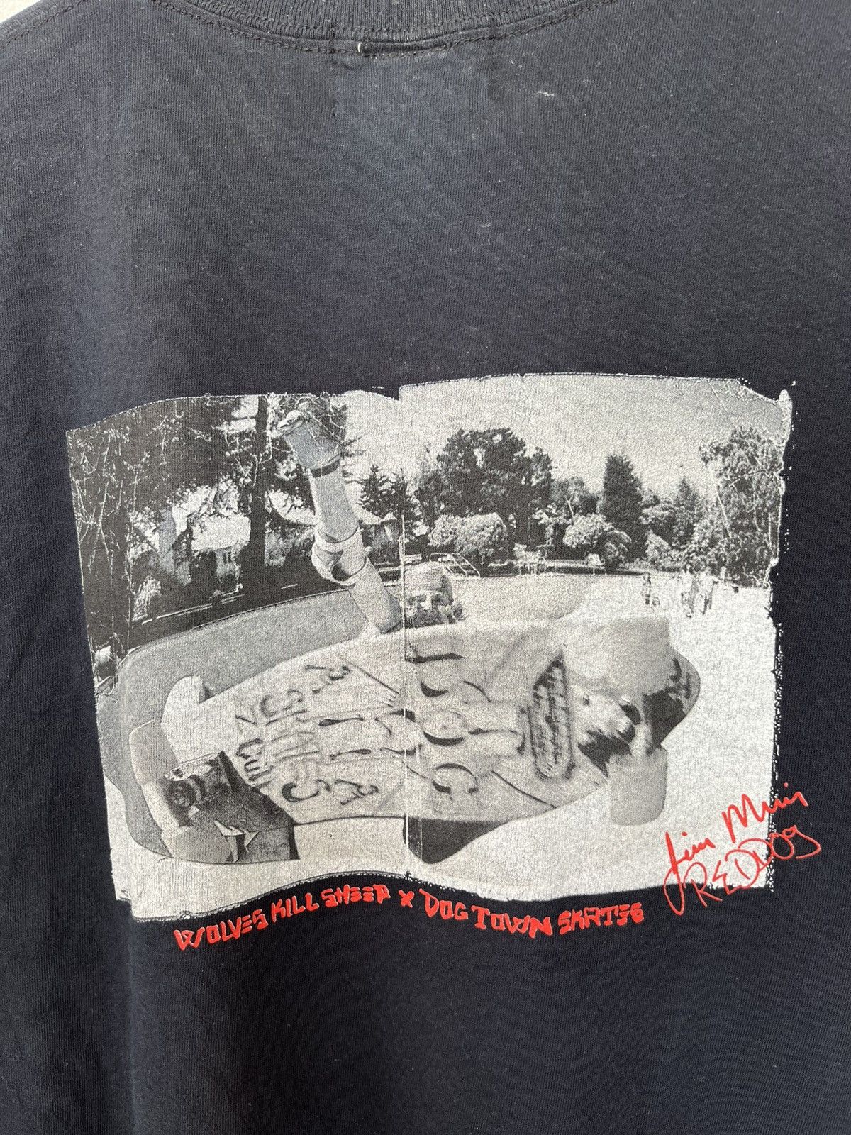 Dogtown WOLVES KILL SHEEP X DOG TOWN SKATE JIM MUIR RED DOG Size US L / EU 52-54 / 3 - 9 Thumbnail